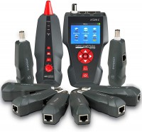KOLSOL AT226-C-1 RJ45 LAN Network Cable Tester UTP STP Diagnose Tone Tracer BNC PING/POE RJ11 Telephone Wire Tracker